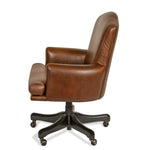Mason-Art 2020L Desk Chair Upholstered in Edelman Leather