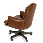 Mason-Art 2020L Desk Chair Upholstered in Edelman Leather