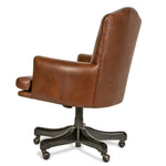Mason-Art 2020L Desk Chair Upholstered in Edelman Leather