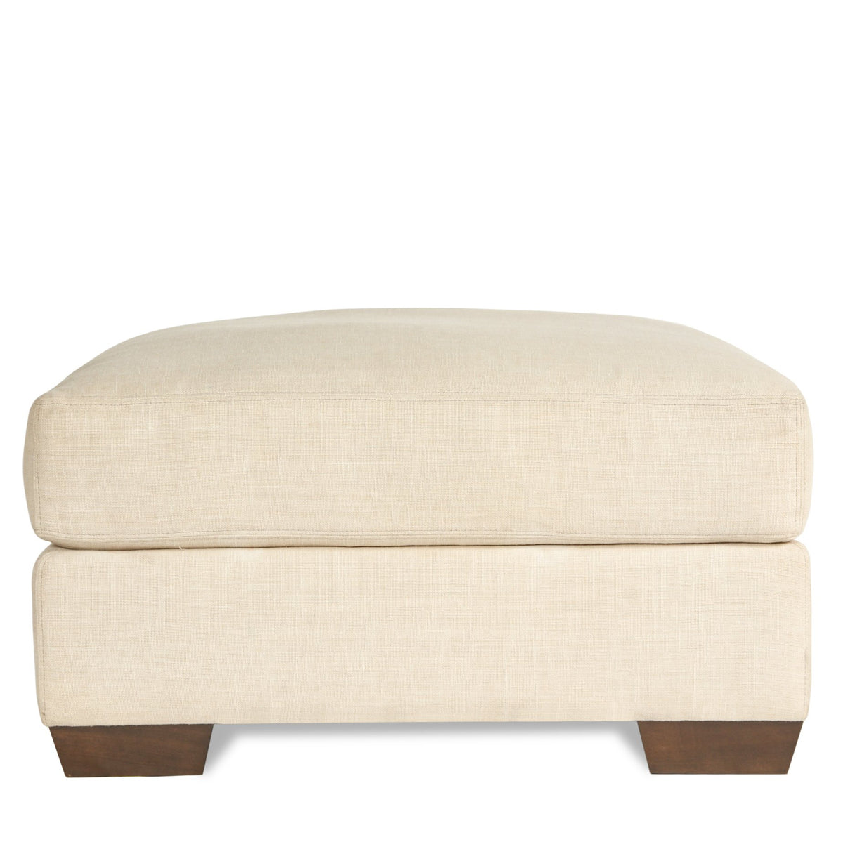 Mason-Art 1819 Ottoman Upholstered in Belgian Linen