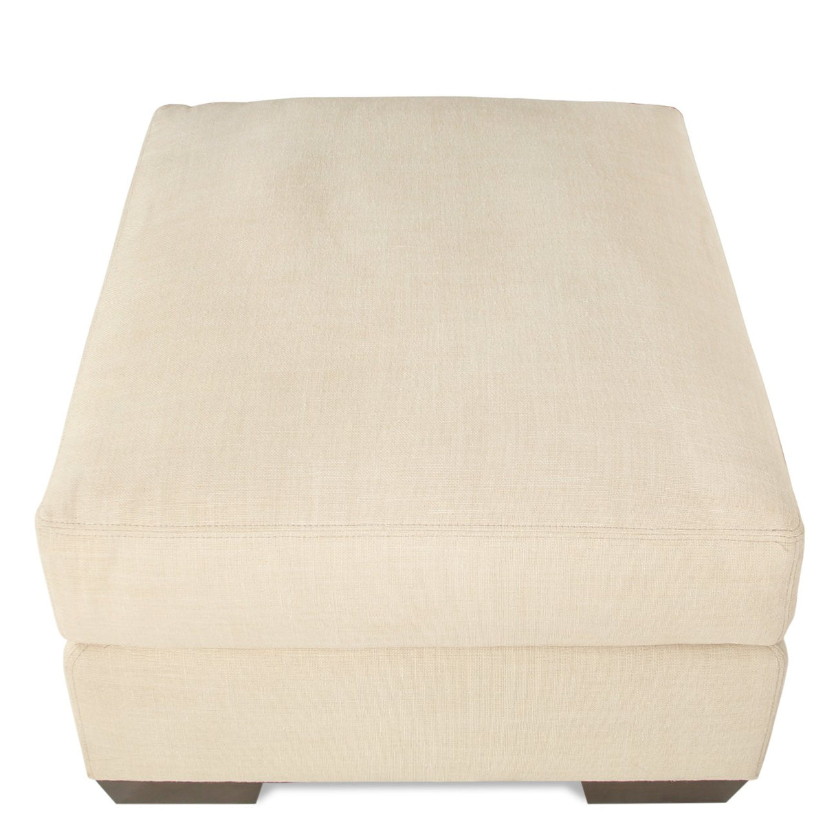 Mason-Art 1819 Ottoman Upholstered in Belgian Linen