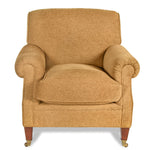 Mason-Art 7507 Chenille Lounge Chair with Castors