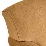 Mason-Art 7507 Chenille Lounge Chair with Castors