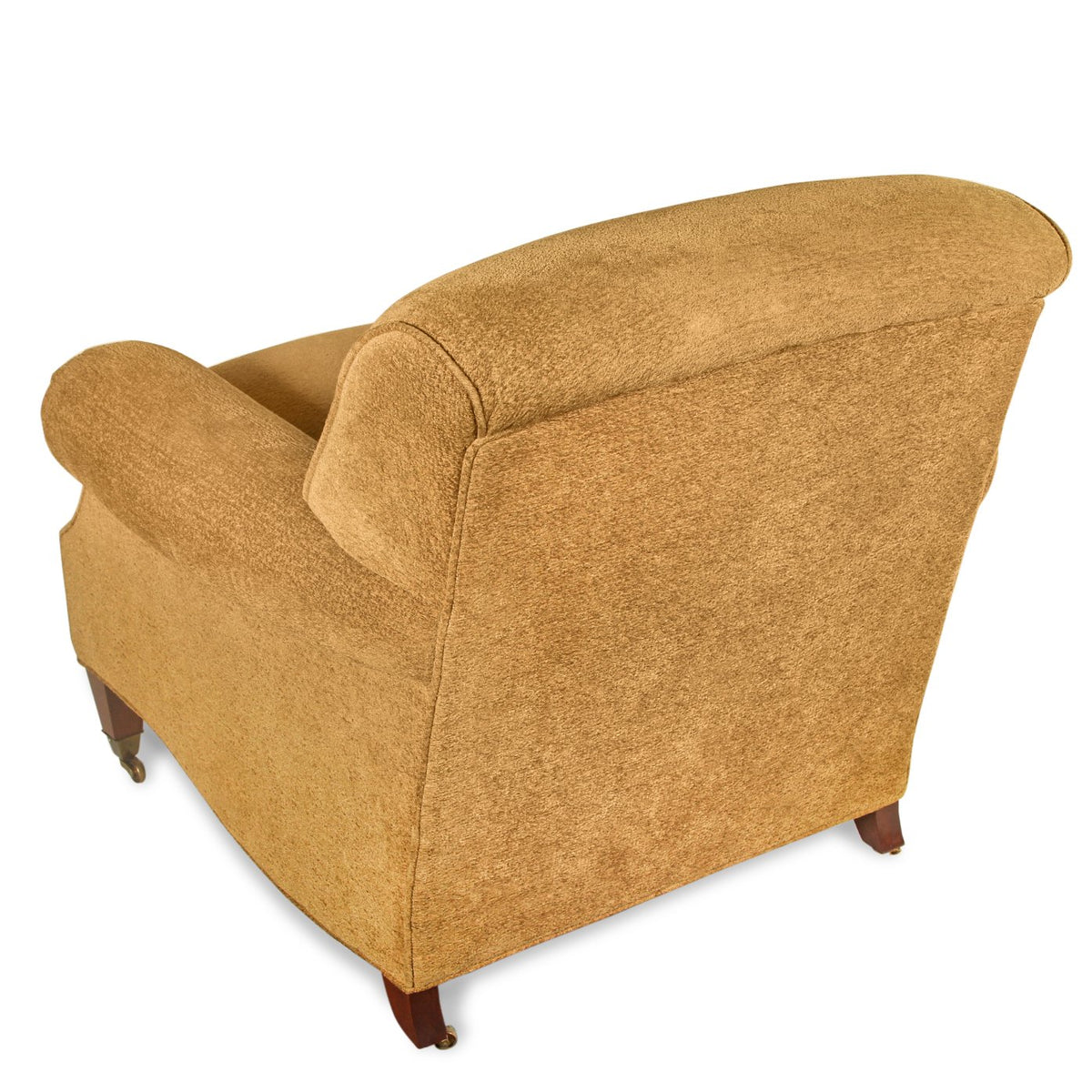 Mason-Art 7507 Chenille Lounge Chair with Castors