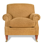 Mason-Art 7507 Chenille Lounge Chair with Castors