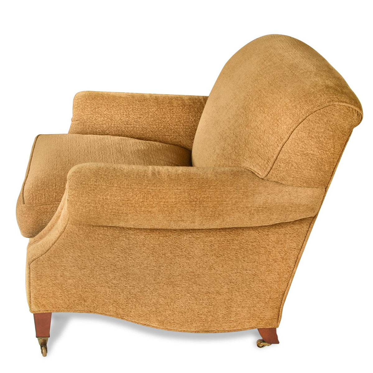 Mason-Art 7507 Chenille Lounge Chair with Castors