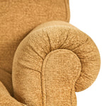 Mason-Art 7507 Chenille Lounge Chair with Castors