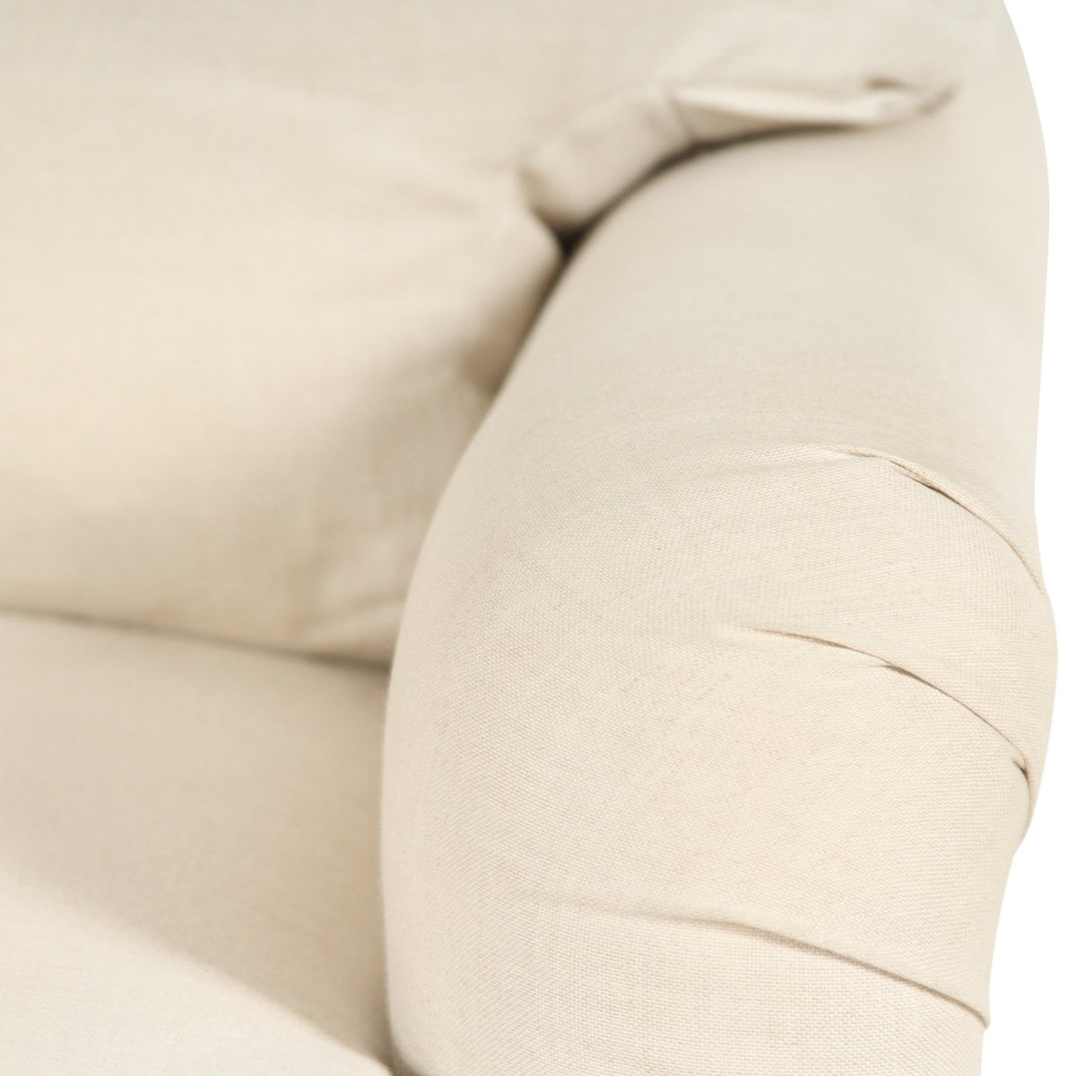 Mason-Art 7501N Lounge Chair Upholstered in Belgian Linen