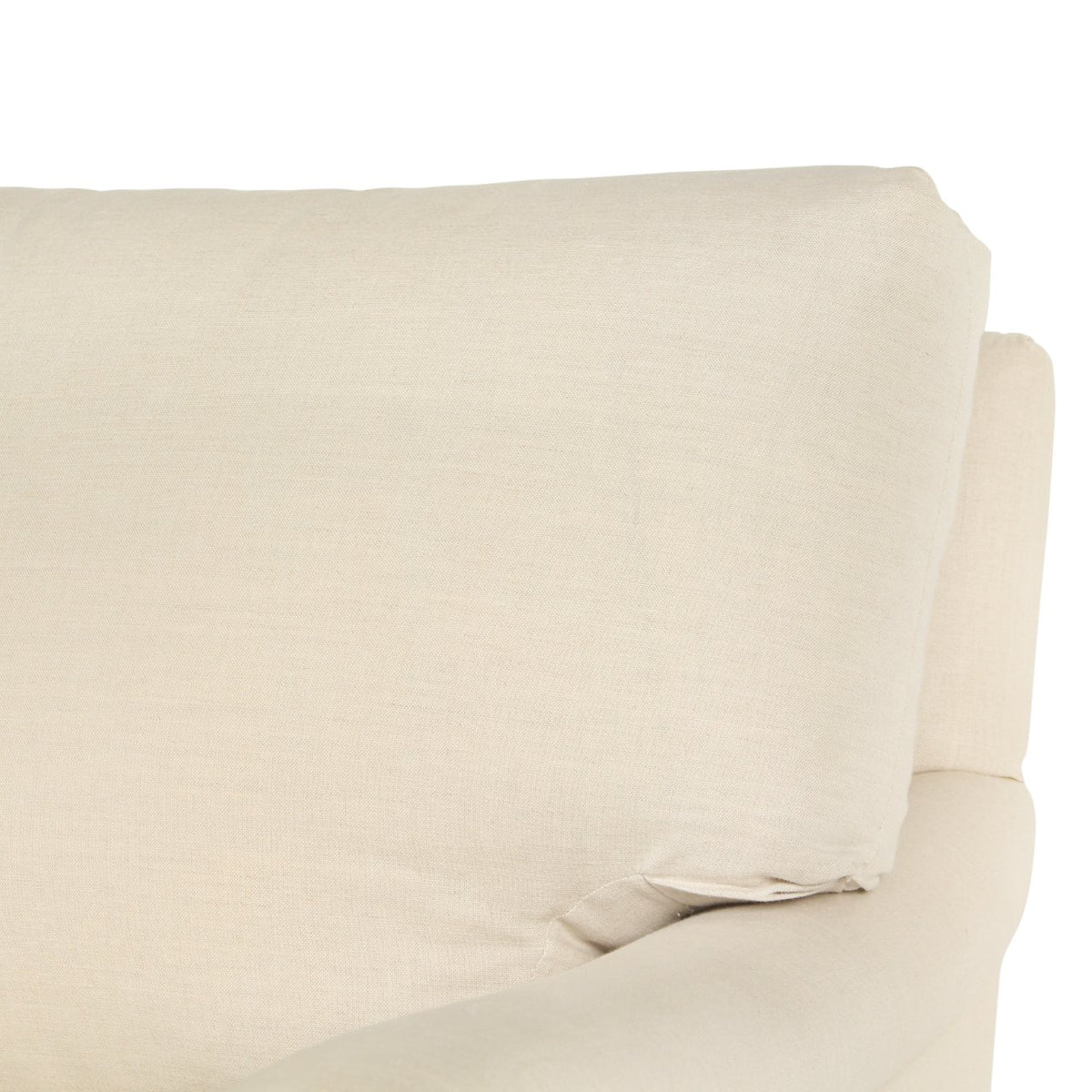 Mason-Art 7501N Lounge Chair Upholstered in Belgian Linen