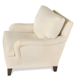 Mason-Art 7501N Lounge Chair Upholstered in Belgian Linen