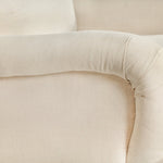 Mason-Art 7501N Lounge Chair Upholstered in Belgian Linen