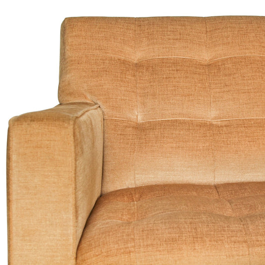 Mason-Art NS-3 Nobilis Chenille Sofa with Biscuit Tufting