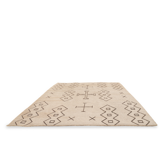 Merida Handweave Sisal and Suede Carpet by Ashe + Leandro