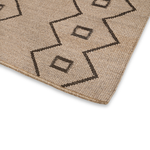 Merida Handweave Sisal and Suede Carpet by Ashe + Leandro
