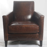 Mitchell Gold + Bob Williams Leather Club Chair