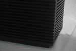 Modern Wood Slat Media Console