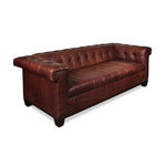 Modern Chesterfield Italian Leather Sofa