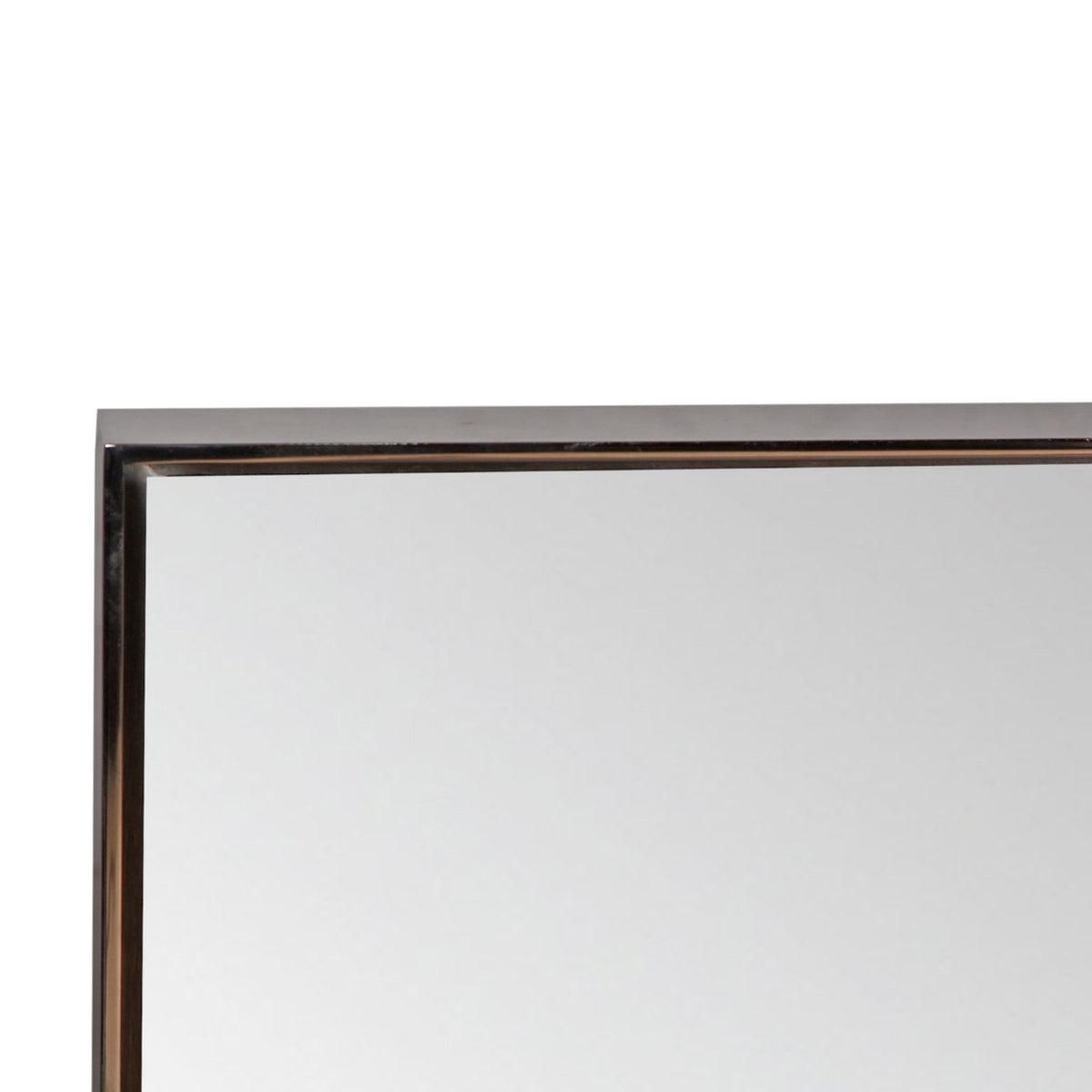 Modern Chrome Mirror from Restoration Hardware