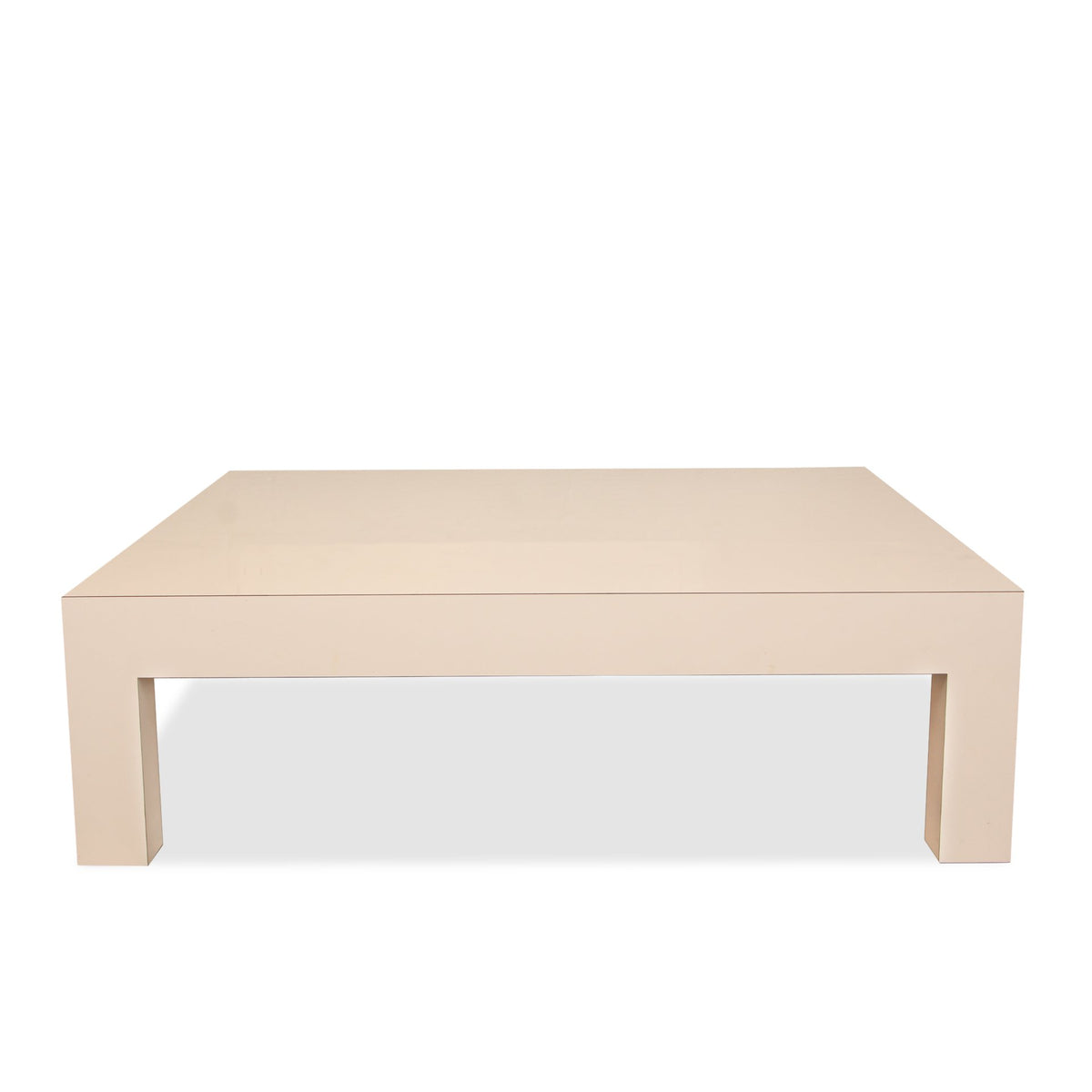 Modern Laminate Parsons Coffee Table