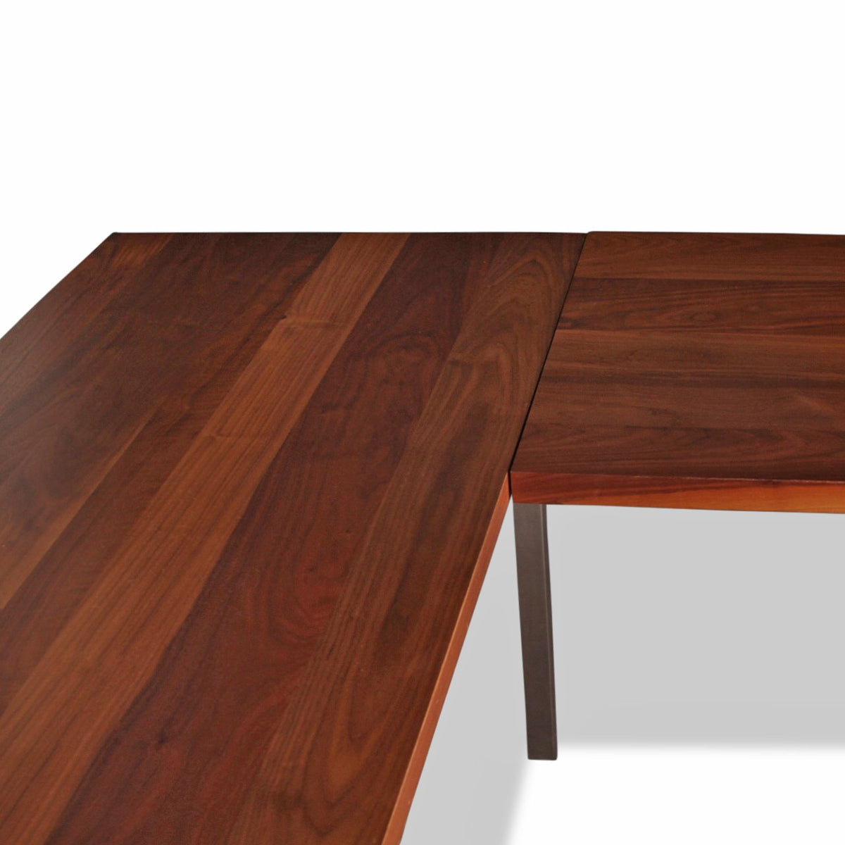 Modern Parsons Leg L-Shaped Corner 2 Piece Desk from R&B