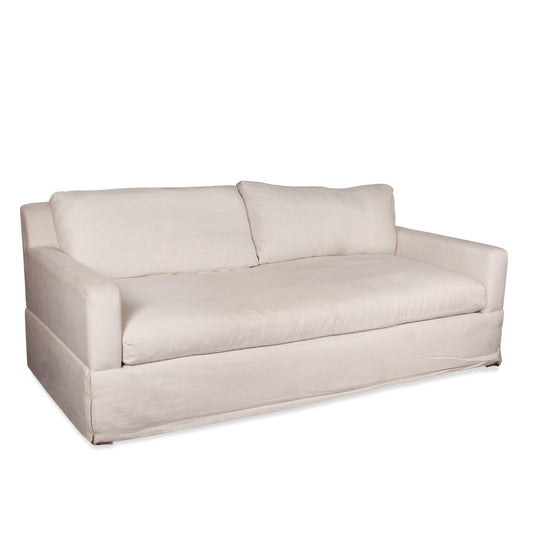 Modern Sofa with Belgian Linen Slip Cover from Z Gallerie