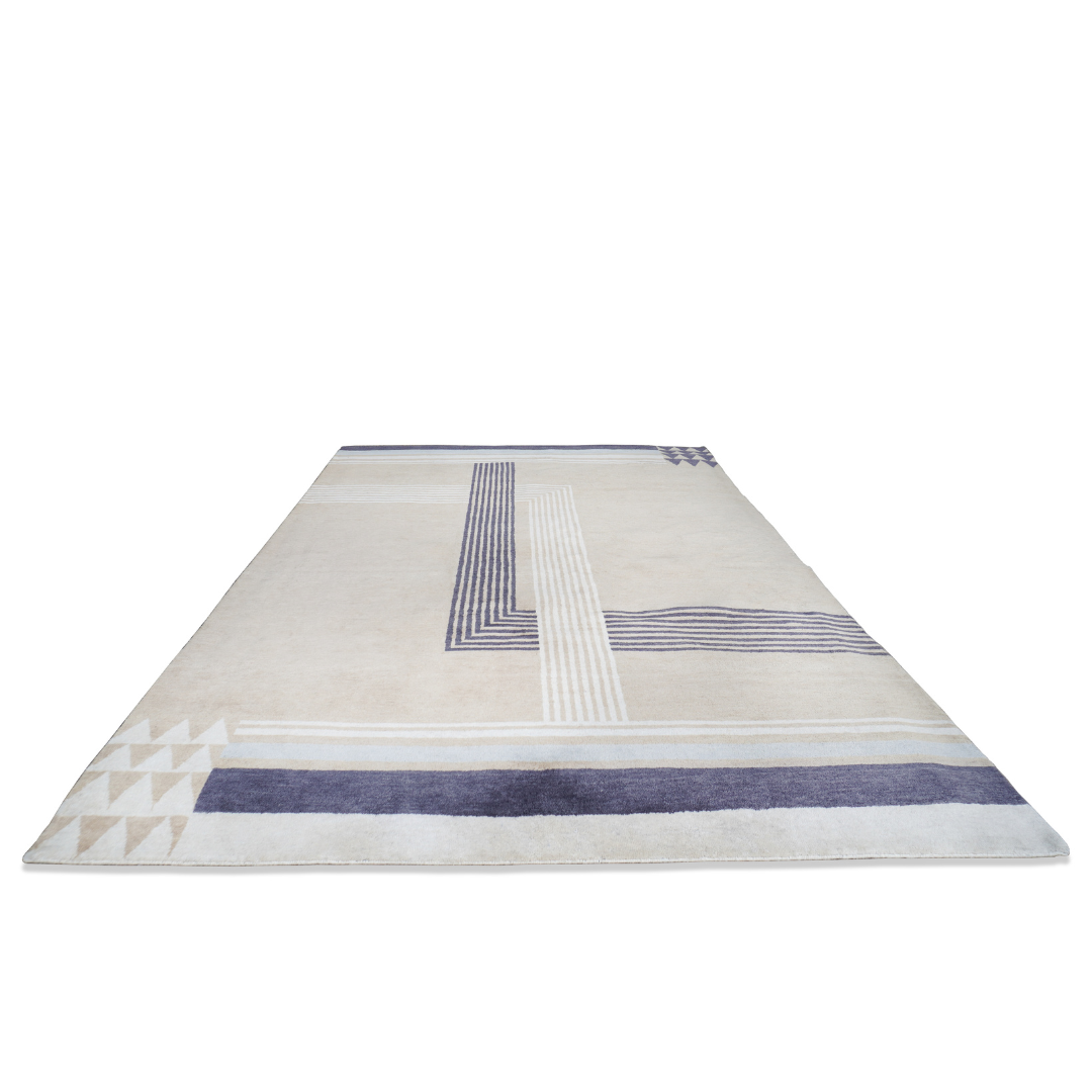 Modern Art Deco Doris Leslie Blau Carpet (13 ft 8 in  x  8 ft 9 in)