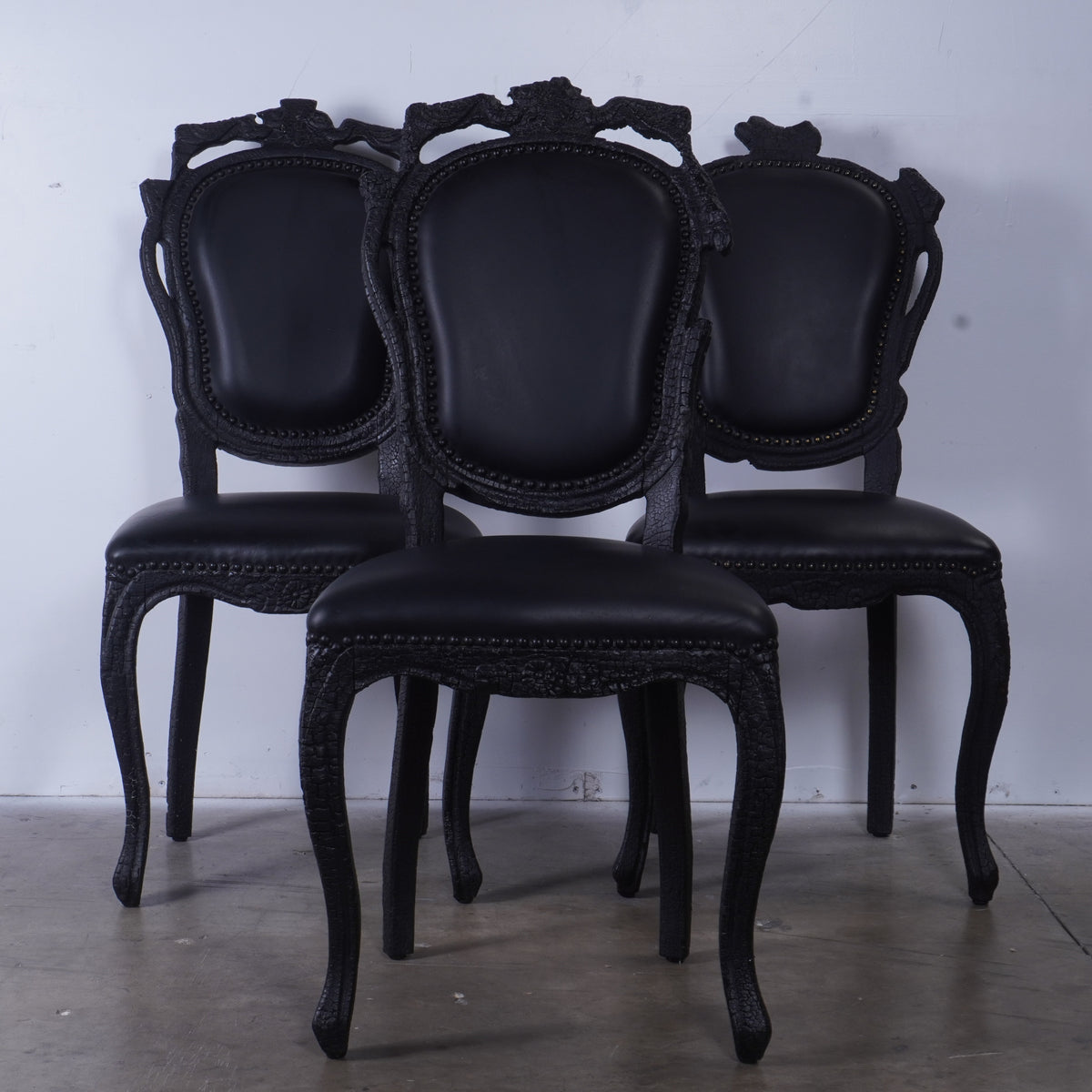 MOOOI Smoke Chairs by Maarten Baas, Set of 3