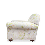 Newly Upholstered High Quality NYC Custom Floral Accent Chair