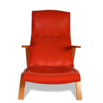 Original Eero Saarinen Patent Leather Grasshopper Chair