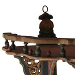 Pair of Antique Jharokha Style Corner Shelves