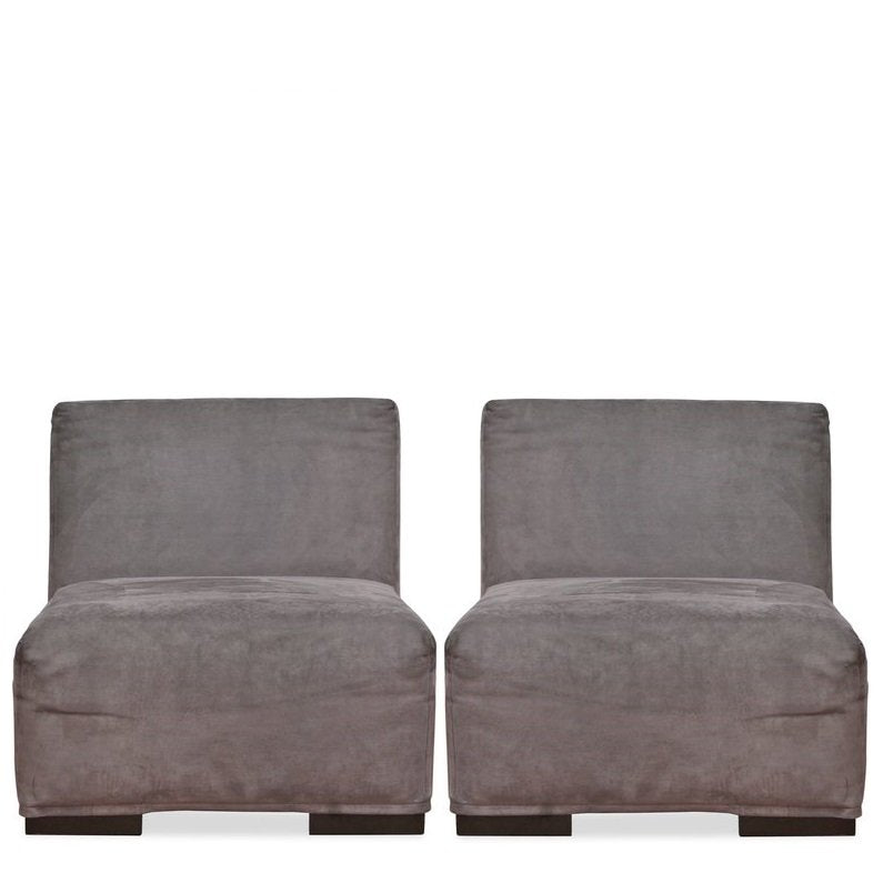 Pair of Casamilano Slipper Chairs or Accent Chairs