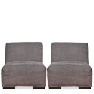 Pair of Casamilano Slipper Chairs or Accent Chairs
