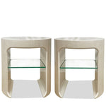 Pair of Villa & House Carrel Side Tables
