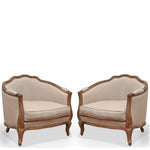 Pair of Wisteria Montparnasse Accent Chairs
