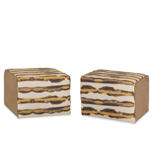 Pair of Anthony George Home Ottoman