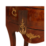 Pair of Antique Louis XV Style Commodes with Marquetry Inlay C1920s