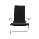 Pair of B&B Italia Charcoal & White J.J. Armchairs by Antonio Citterio