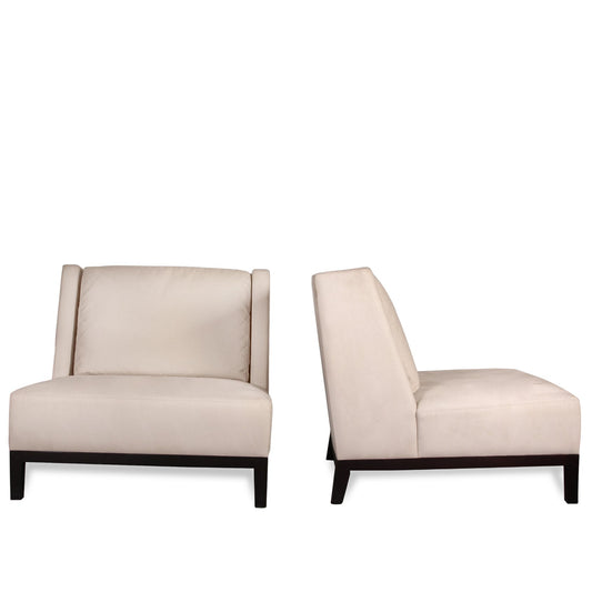 Pair of Christian Liaigre Latin Chairs from Holly Hunt