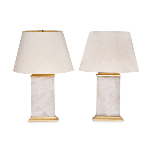 Pair of Crescent Table Lamp from Visual Comfort by Michael S Smith