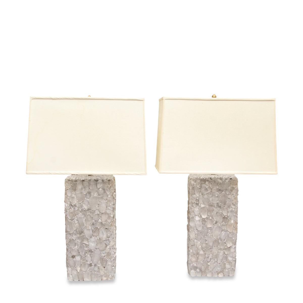Pair of Crystal Table Lamp from EcoFirstArt