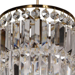 Pair of Crystal Pendant Lights