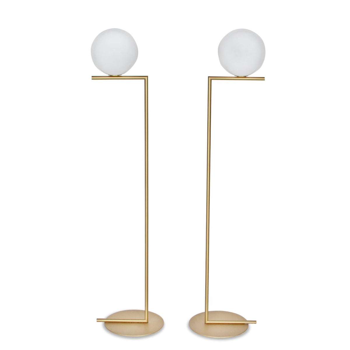 Pair of Flos IC Low Floor Lamps
