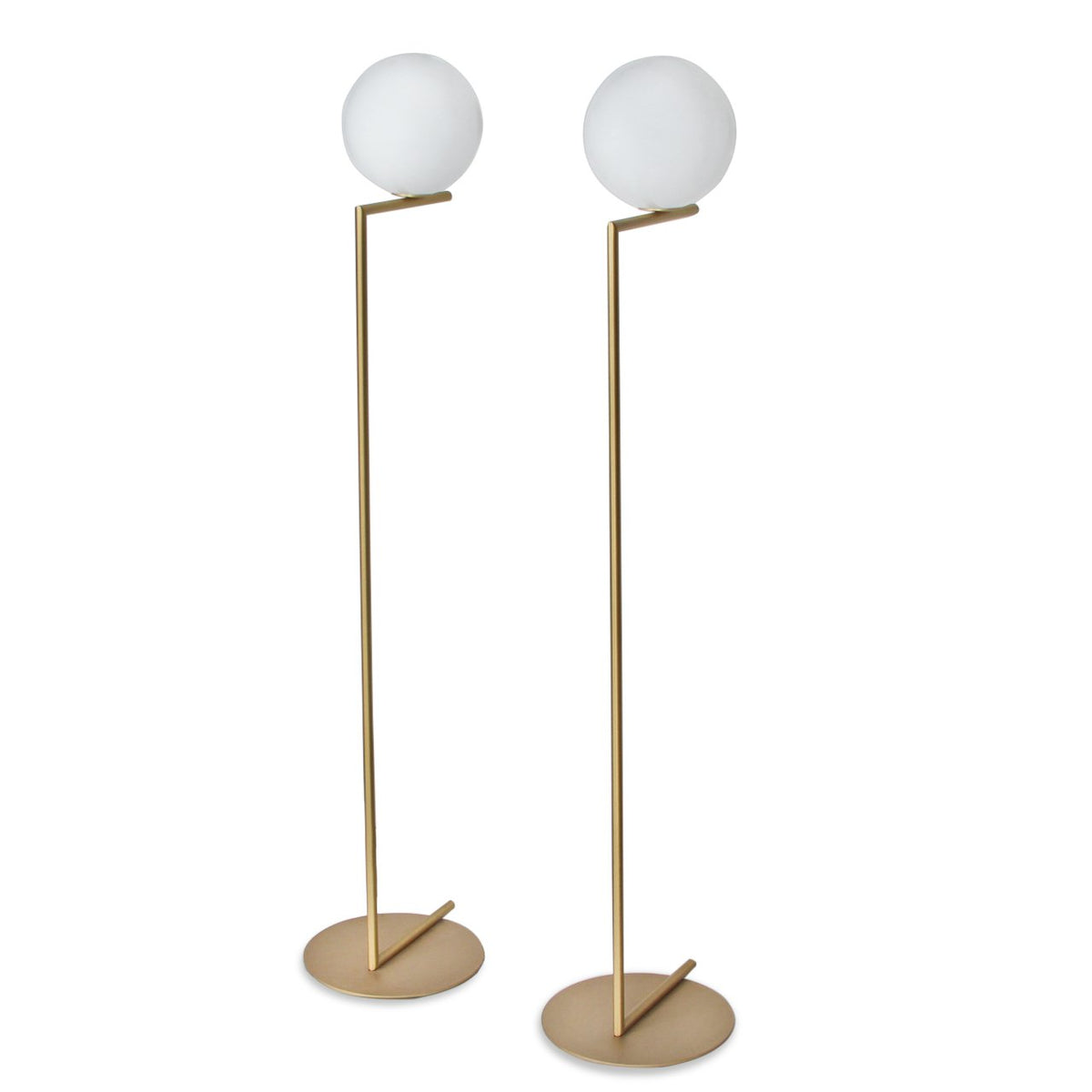 Pair of Flos IC Low Floor Lamps