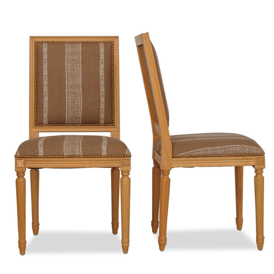 Pair of Vintage Louis XVI Style Side Chairs