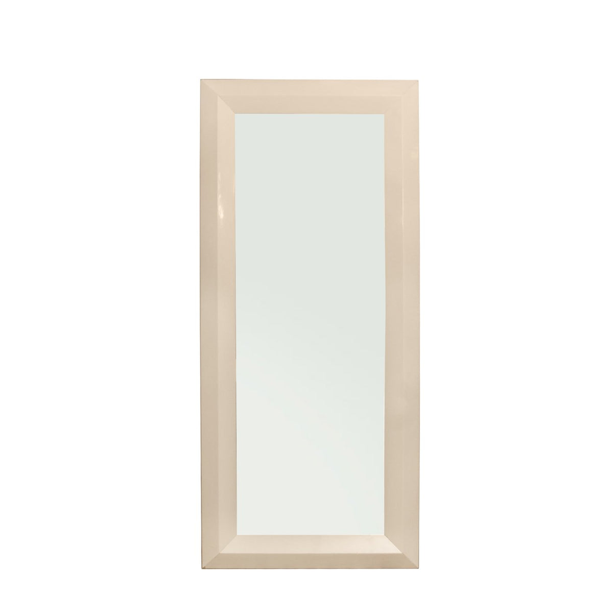 Pair of Contemporary Beveled Floor Mirrors