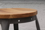 Pair of Modern Industrial Counter Stools