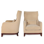 Pair of Modern CCI Custom Furnishings Wingchairs