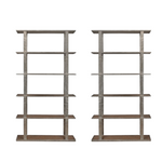 Pair of Restoration Hardware Atwood Bookshelves