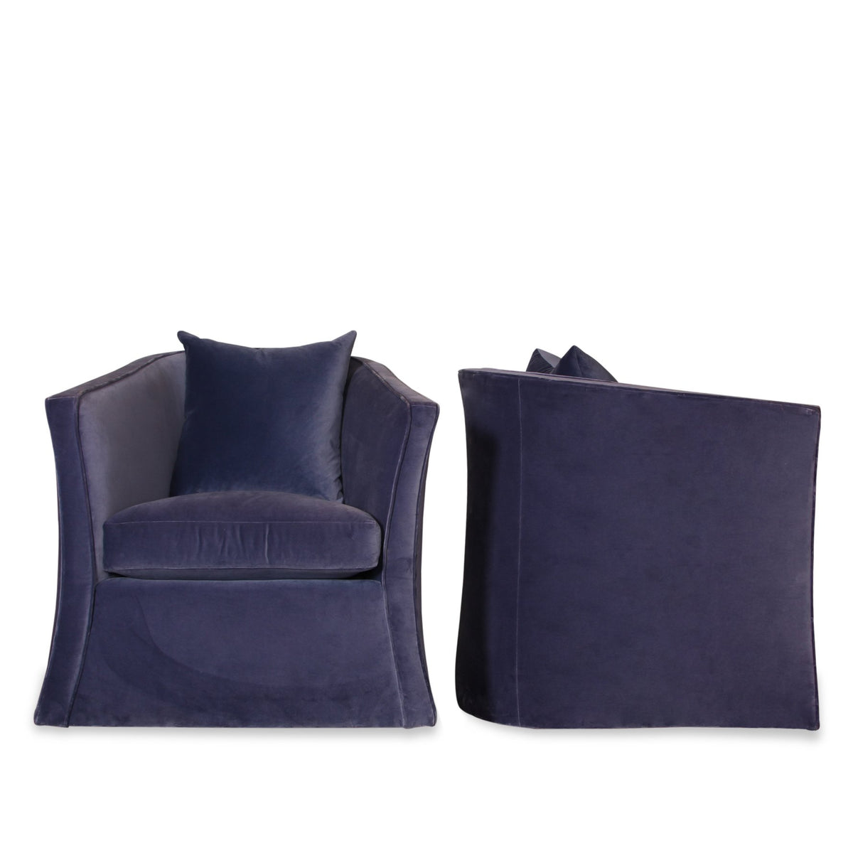 Pair of Verellen Axelle Swivel Chairs