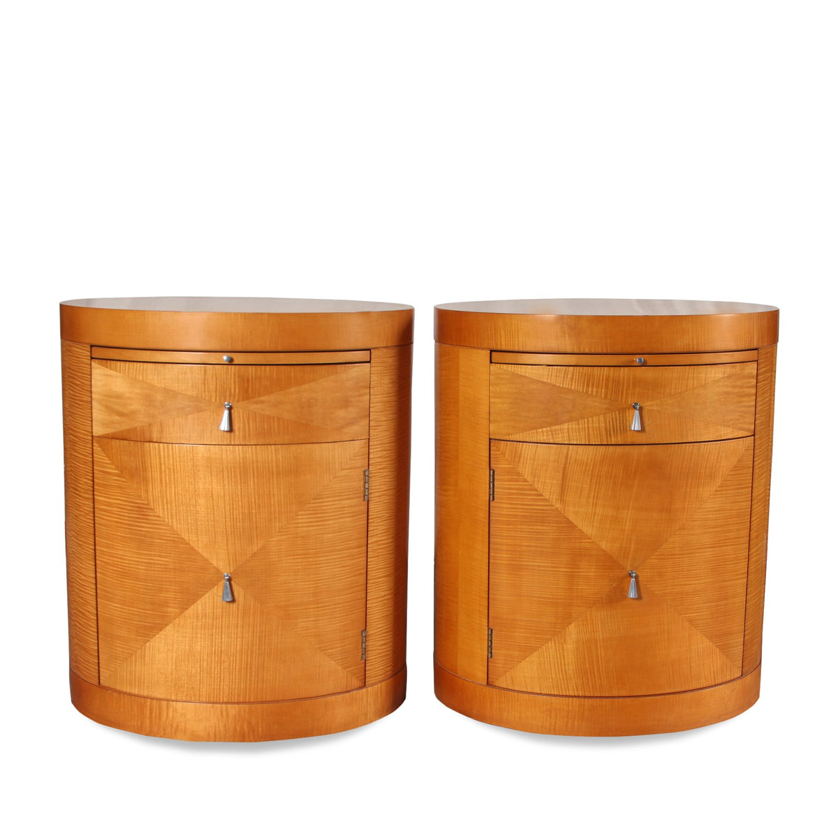 Pair of Vintage Michael Vanderbyl Side Tables/Nightstands for Baker